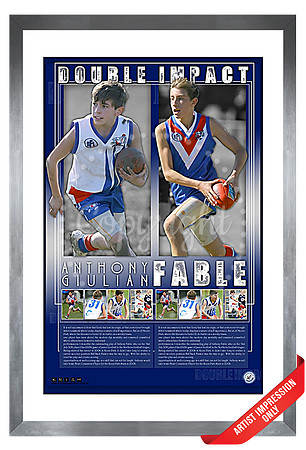 Design Name: DOUBLE TROUBLE 12x18 $170